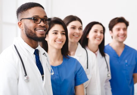 doctor smiling
