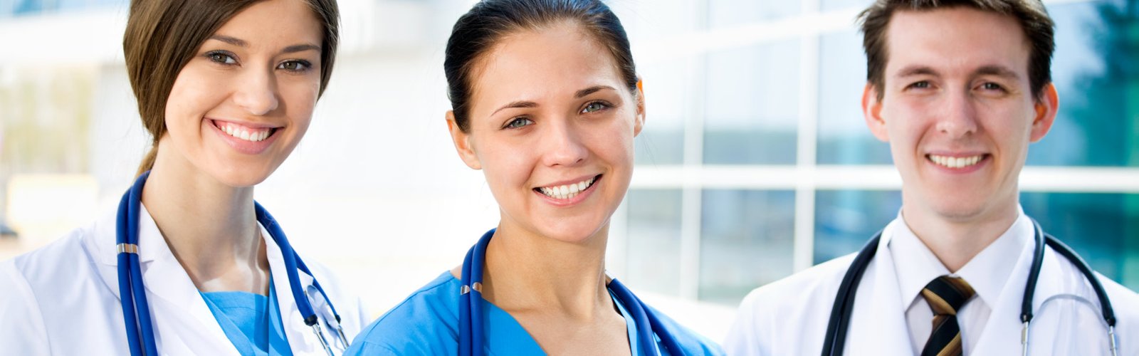 doctors smiling
